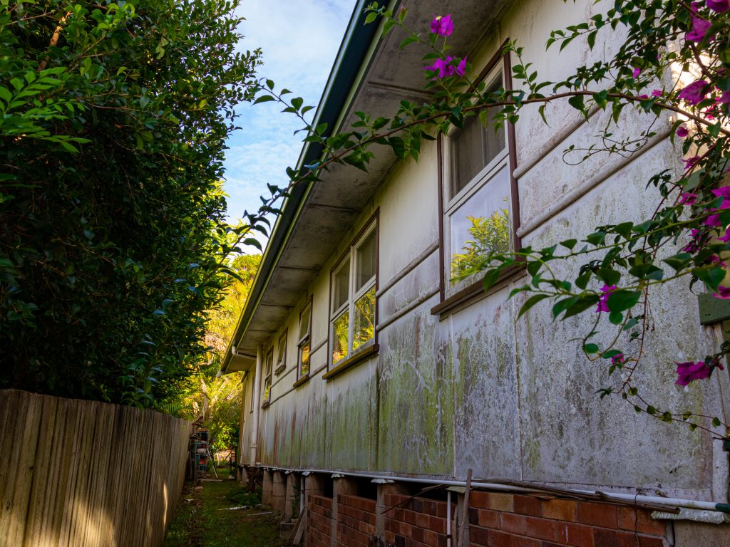 House Washing Sunshine Coast - dirty walls