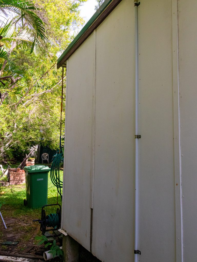 Pressure Washing Brisbane - clean wall