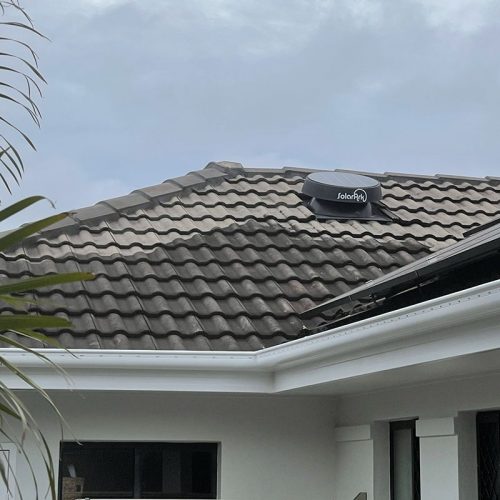 Water Attack Pressure Washing – gutter cleaning brisbane gutter cleaning brisbane - dirty roof from the side